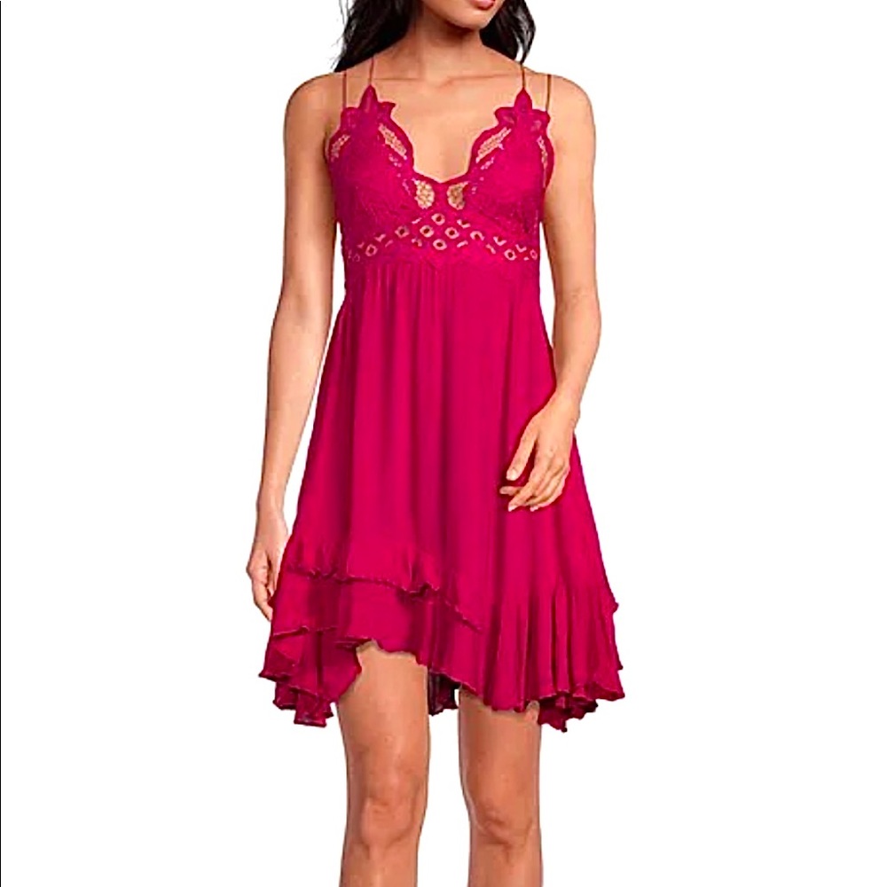 Free People Adella Slip Dress
